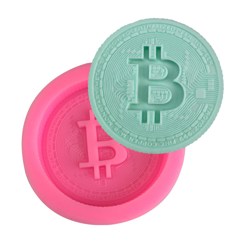 Soap Making Tutorial - 1/3Pcs Currency Logo Soap Silicone Cake