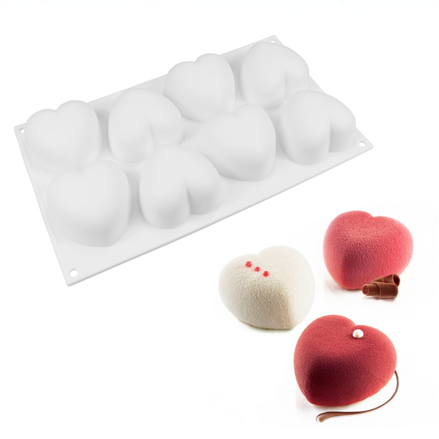 Soap Making Tutorial - Love Heart Silicone Soap Mold Handmade