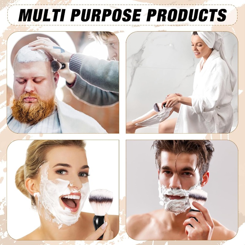 1Pcs Beard Shaving Brush, Wood - Soap Making Tutorial review and price