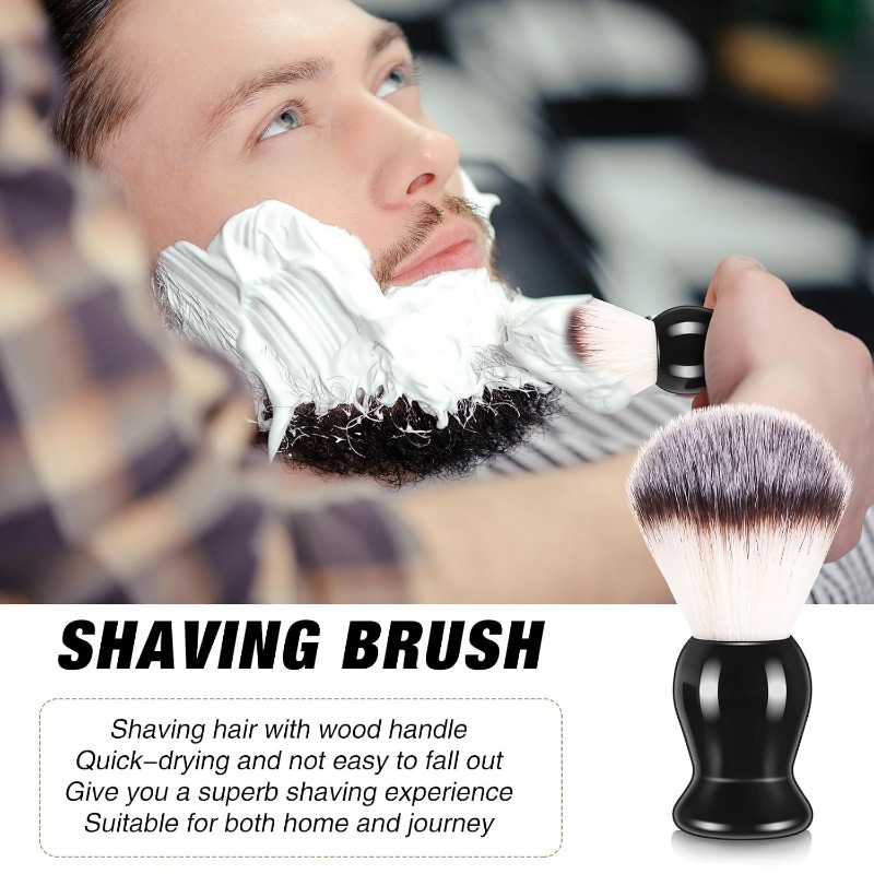1Pcs Beard Shaving Brush, Wood - Soap Making Tutorial review and price