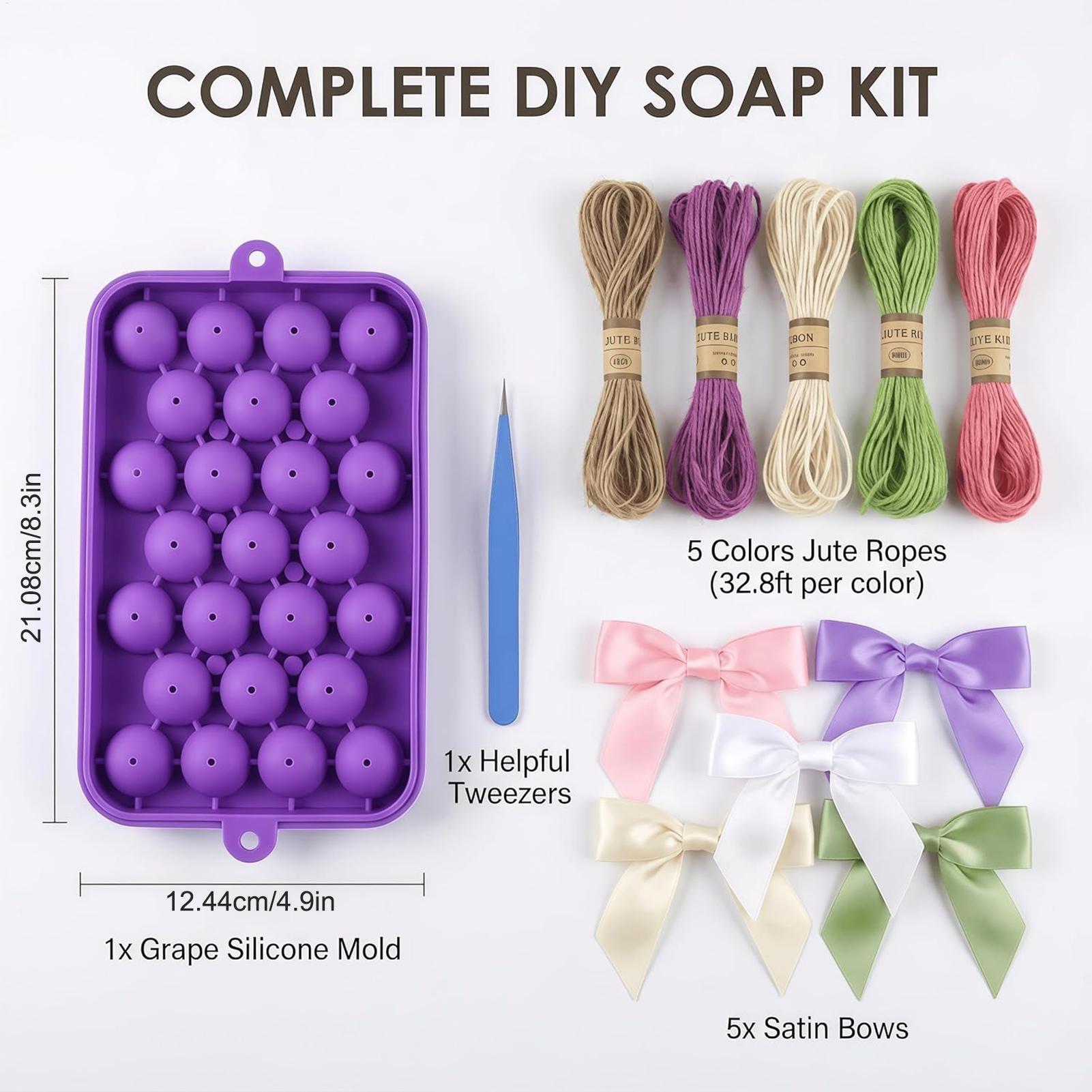 DIY Soap Making Kit Grape Soap - Soap Making Unit review and price