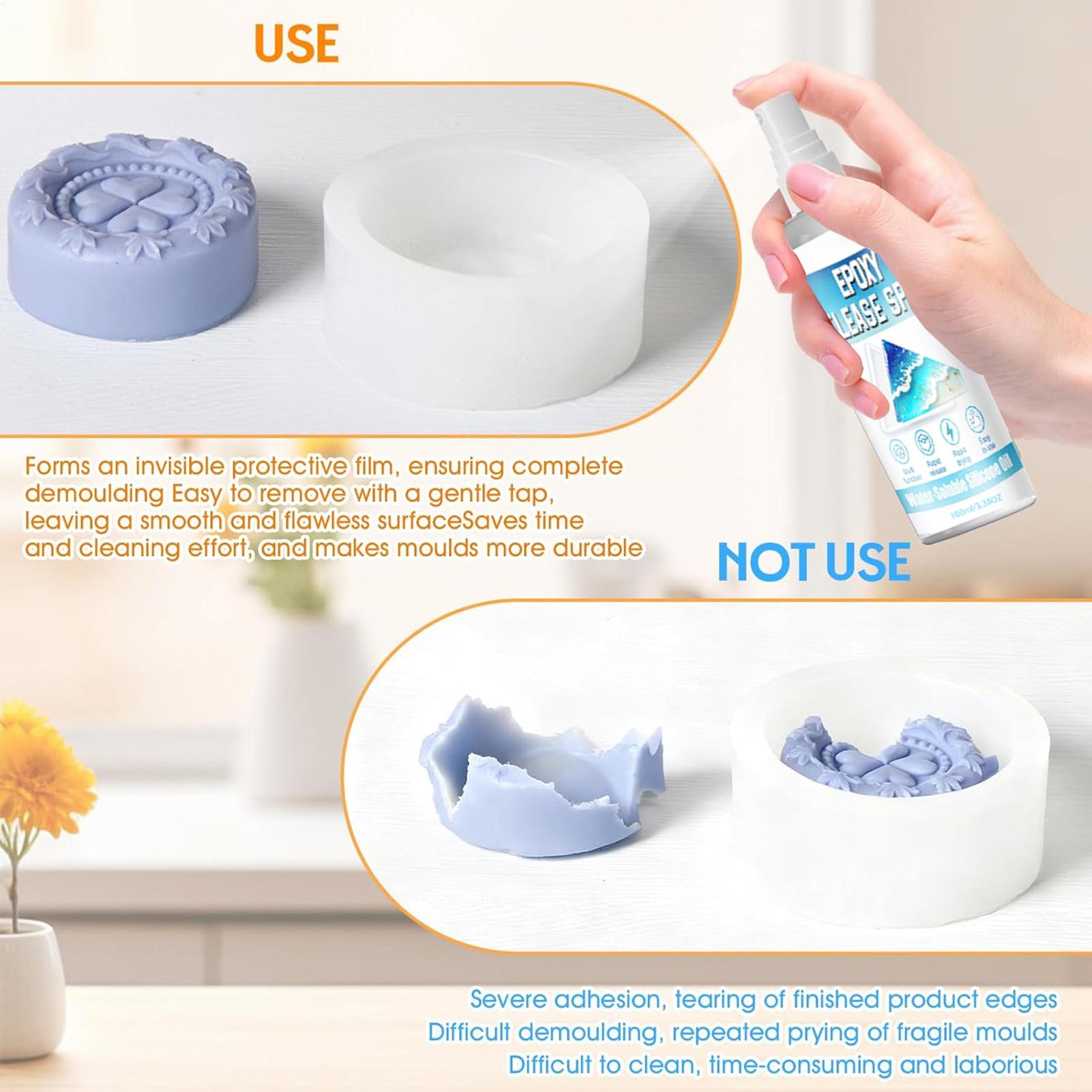 100ml Silicone Release Spray E - Soap Making Tutorial review and price