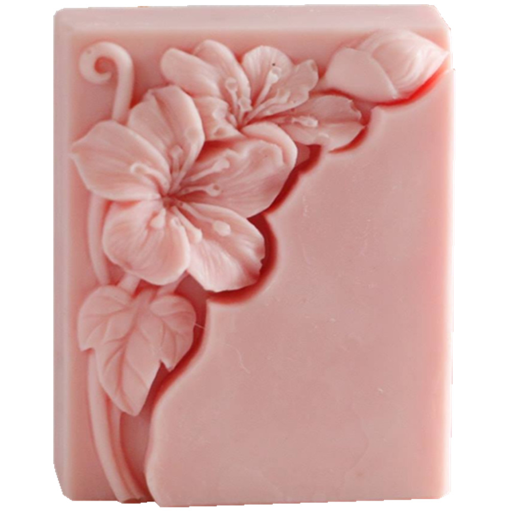 Pretty Floral Soap Mold Rectan - Soap Making Cold Process review and price