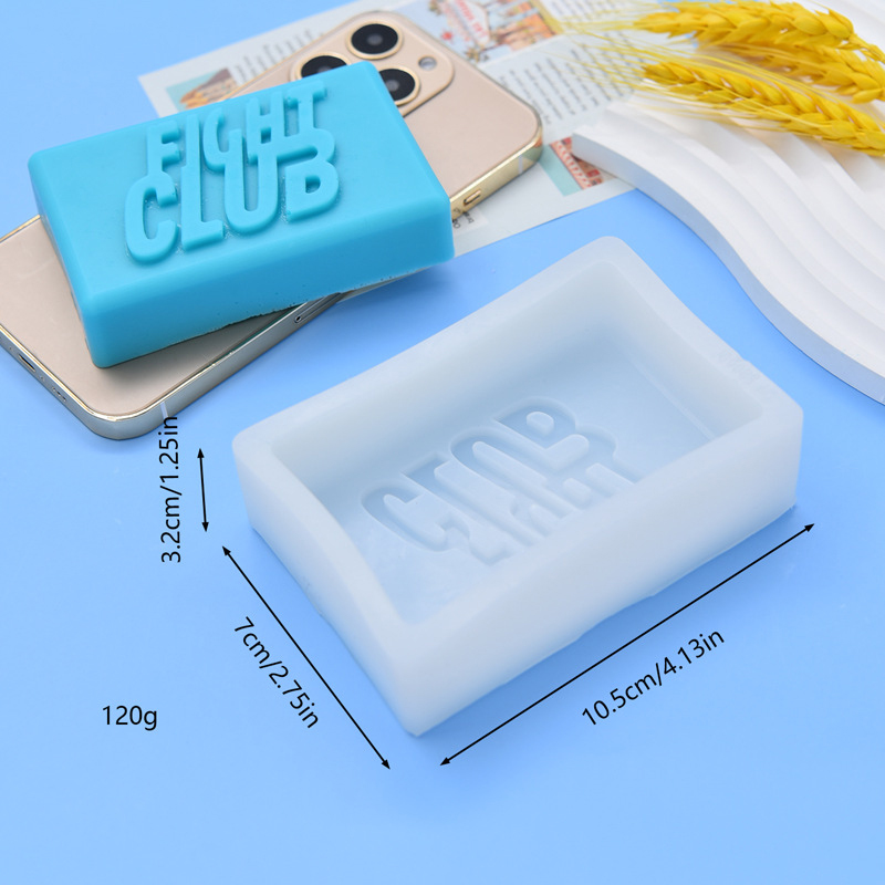 Fight Club Soap Silicone Mold  - Soap Making In Fight Club review and price