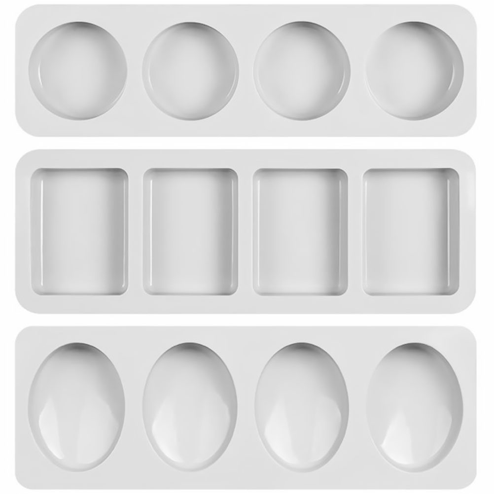 3Pcs Silicone Soap Molds Flexi - Soap Making Die review and price