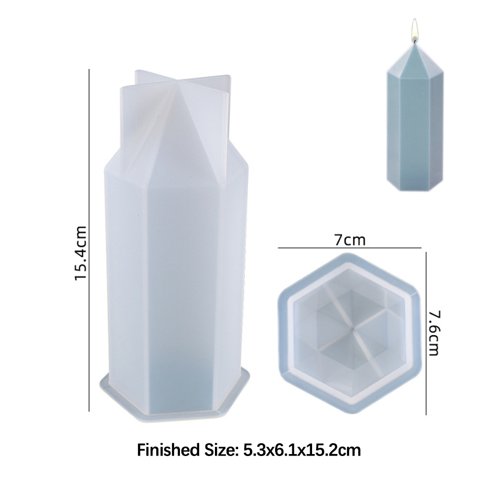 3D Hexagonal Column Candle Mol - Soap Making Unit review and price
