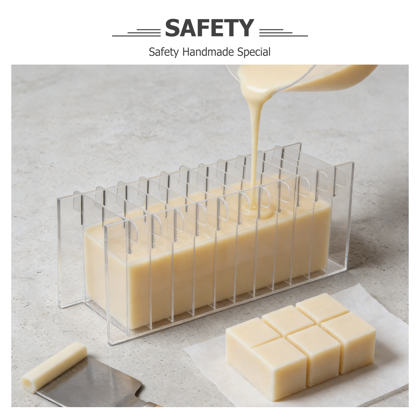 Acrylic Soap Making Mold Divid - Soap Making Cold Process review and price