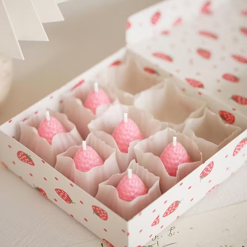 Strawberry Silicone Candle Mol - Soap Making Tutorial review and price