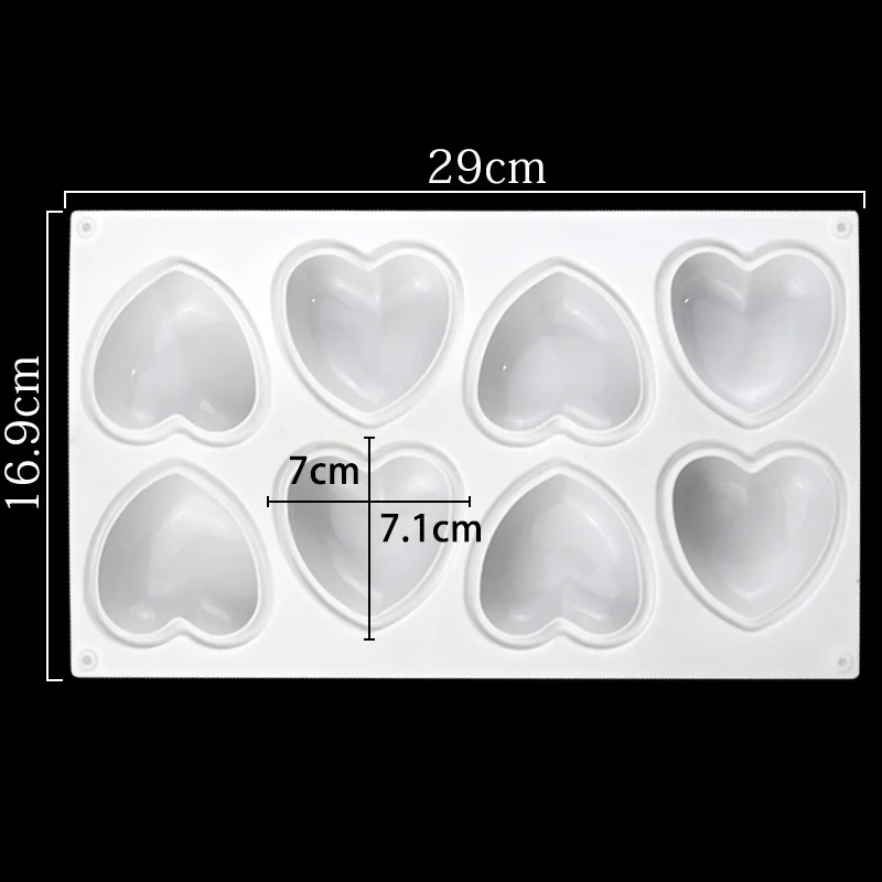 Love Heart Silicone Soap Mold  - Soap Making Tutorial review and price