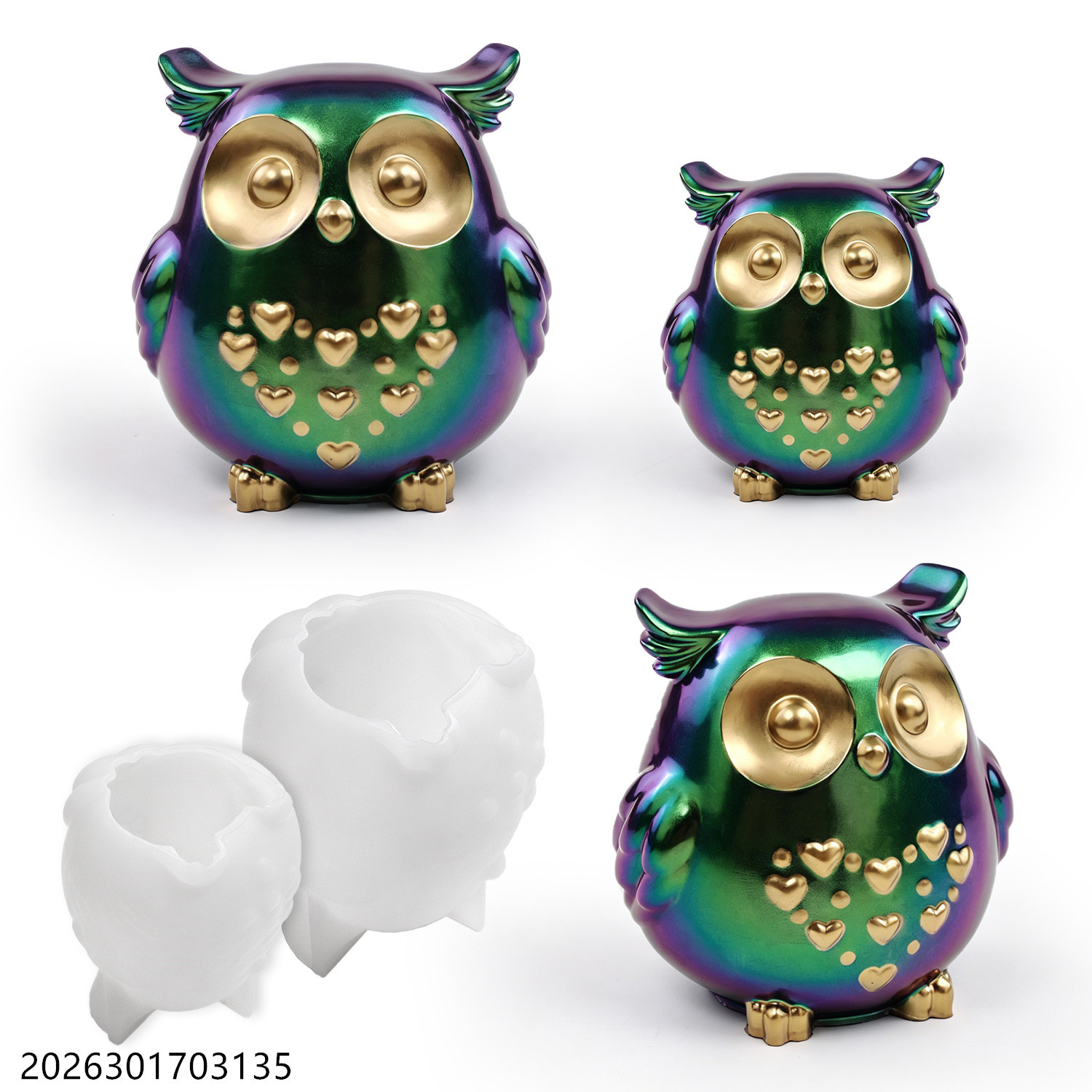 Owl Silicone Mold 3D Bird Shap - Soap Making Tutorial review and price