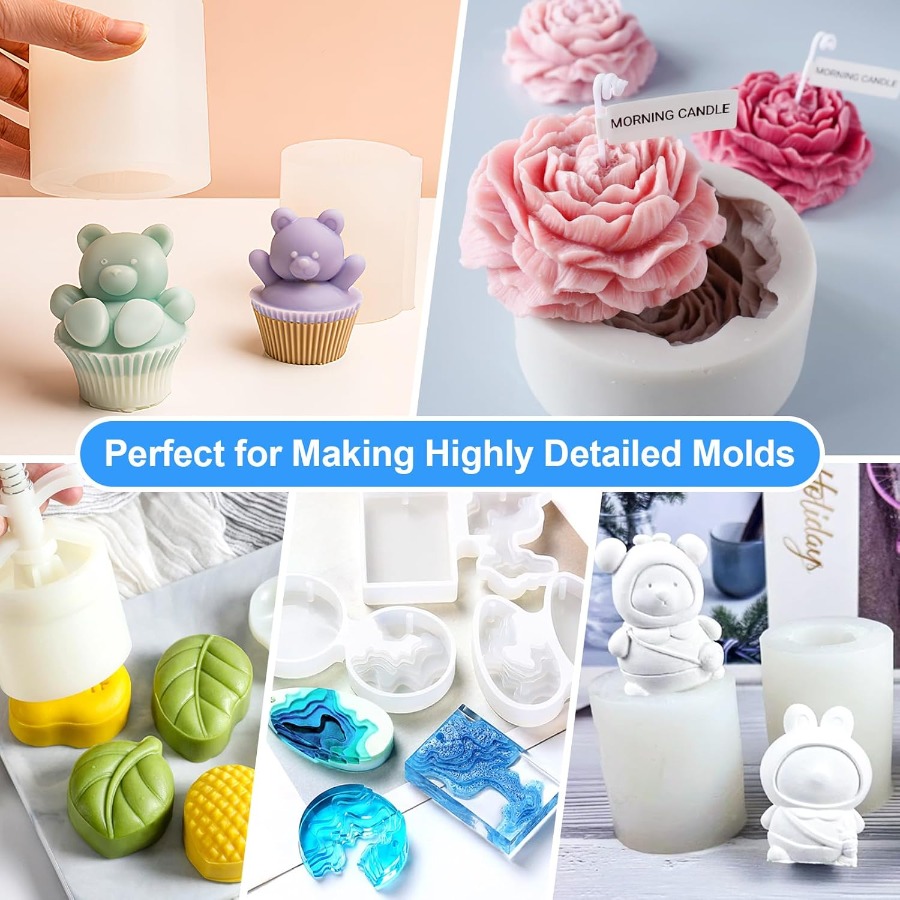 Silicone Mold Making Kit, 38.8 - Soap Making Tutorial review and price